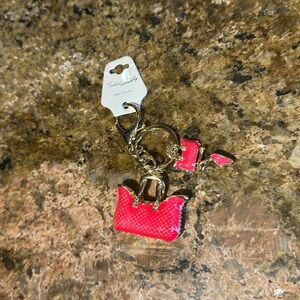 Pink Purse Keychain